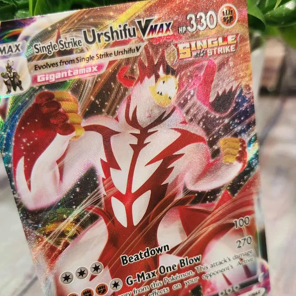 Pokemon Card Single Strike Urshifu Vmax - Picture 2 of 4